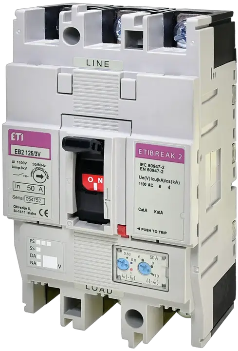 Slika EB2 125/3V 50A 3p 1100V