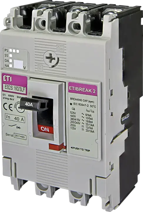 Slika EB2S 160/3LF 40A 3p