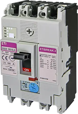 EB2S 160/4SA 125A 4p