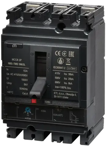 Slika NBS-TMS 100/3L  63A 3P