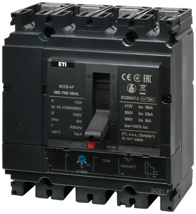 Slika NBS-TMS 100/4L  20A 4P
