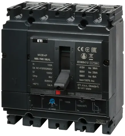 Slika NBS-TMS 100/4L 100A 4P