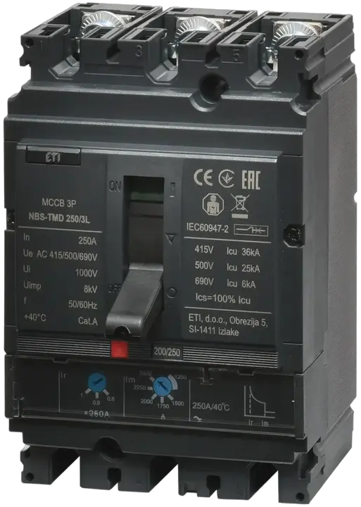 Slika NBS-TMD 250/3L 250A 3P