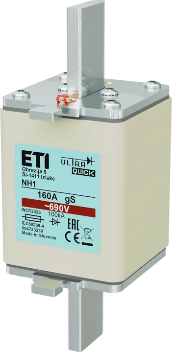 Slika *NH1 gS 160A/690V