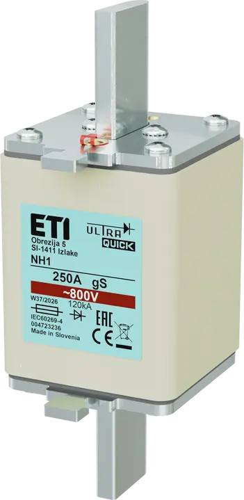 Slika *NH1 gS 250A/800V