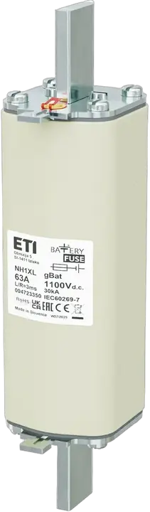 Slika *NH1XL gBat 63A/1100V DC